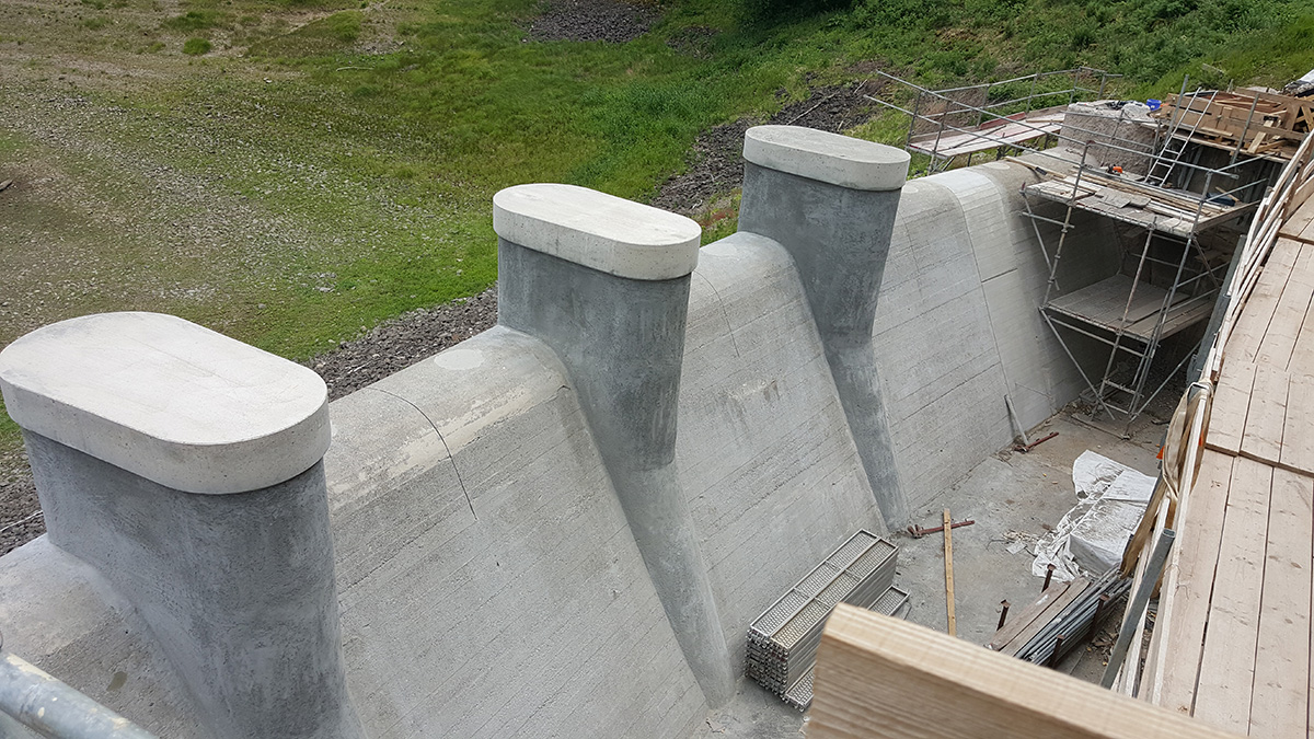 Baustelle Talsperre Bad Lauterberg
